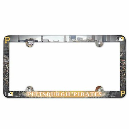 WINCRAFT Pittsburgh Pirates License Plate Frame Plastic Full Color Style Special Order 3208595547